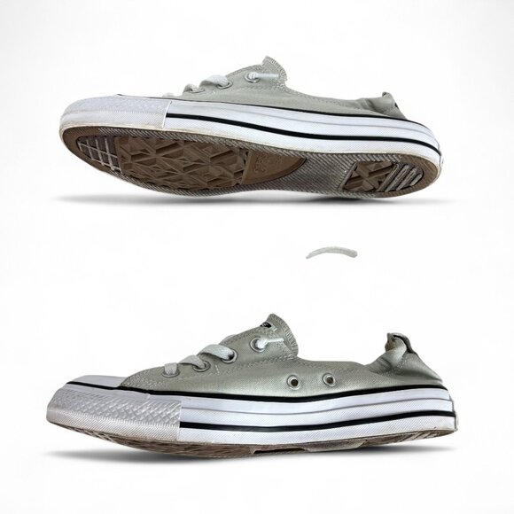 Converse All Star Shoreline Womens Size 9.5 Knit Off White Shoes Sneakers - Picture 6 of 10